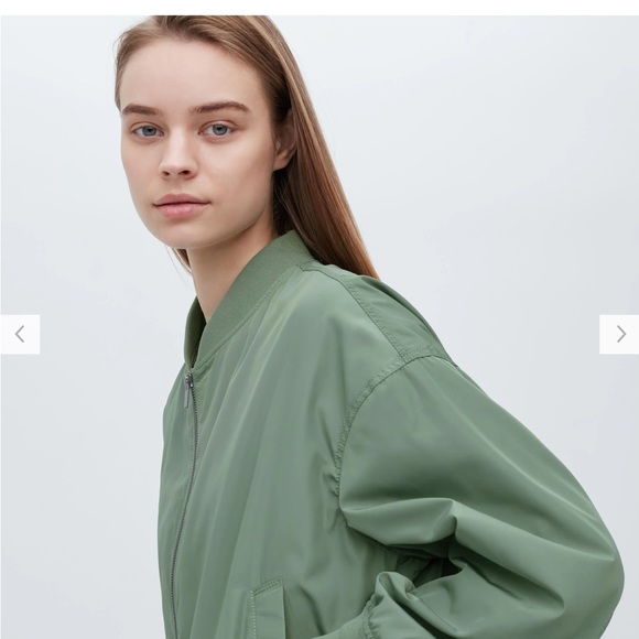 Uniqlo Ribbed Blouson Bomber Jacket - Picture 7 of 15